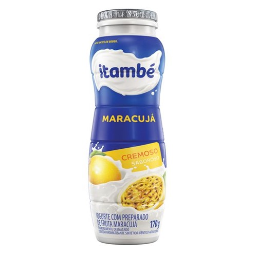Iogurte Liquido Itambe 170g Maracuja