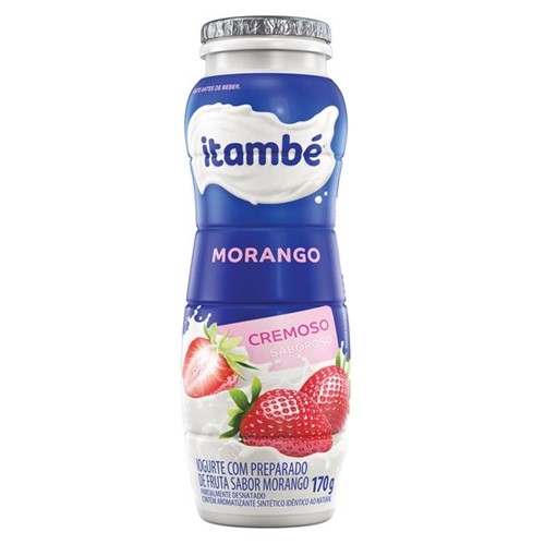 Iogurte Liquido Itambe 170g Morango