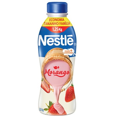 Iogurte Liquido Nestle 1250g Morango