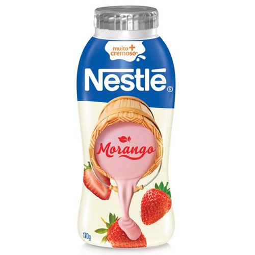 Iogurte Liquido Nestle 170g Morango