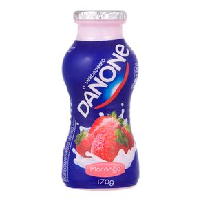 Iogurte Líquido Sabor Morango Danone 170g