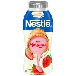 Iogurte Líquido Sabor Morango Nestlé 170g