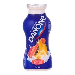 Iogurte Líquido Sabor Vitamina de Frutas Danone 170g