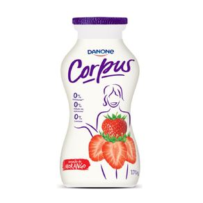Iogurte Líquido Zero Lactose Morango Corpus Danone 170g