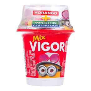 Iogurte Mix Confeitos Coloridos Vigor 165g