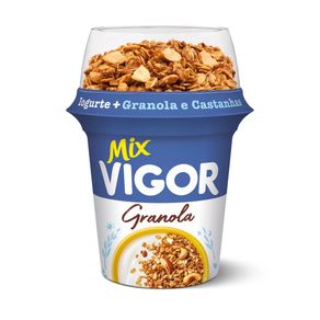 Iogurte Mix Granola e Castanhas Vigor 165g