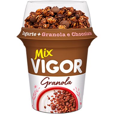 Iogurte Mix Granola e Chocolate Vigor 165g