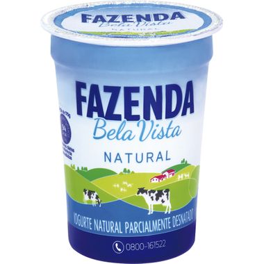 Iogurte Natural Fazenda Bela Vista 170g