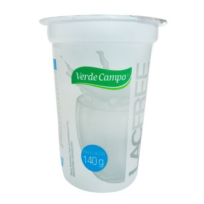 Iogurte Natural Lac Free 140g - Verde Campo
