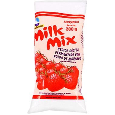 Iogurte Sabor Morango Milk Mix Serramar 200g