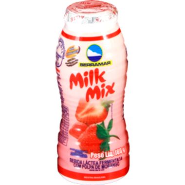 Iogurte Sabor Morango Milk Mix Serramar 180g