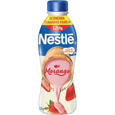 Iogurte Sabor Morango Nestlé 1,25Kg