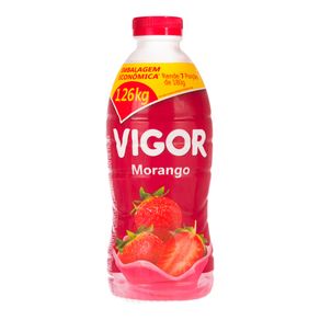 Iogurte Sabor Morango Vigor 1,26Kg