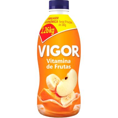 Iogurte Sabor Vitamina de Frutas Vigor 1260g