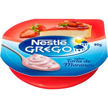 Iogurte Torta de Morango Grego Nestle 90g