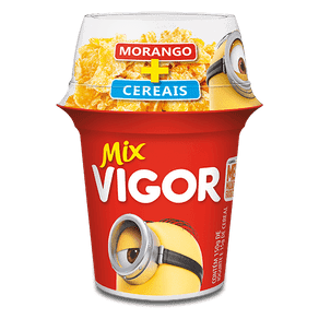 Iogurte Vigor Mix Morango + Cereais 150g+15g
