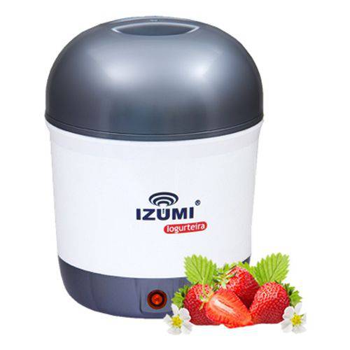 Iogurteira Elétrica Cinza Izumi Bivolt 1 Litro