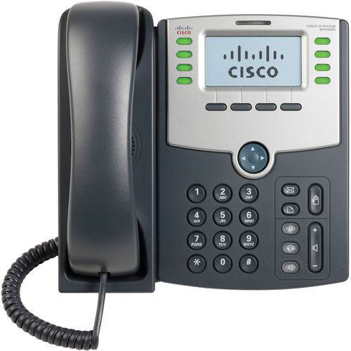 IP Phone Cisco 8 Line With Display, PoE And PC Port(SPA508G)