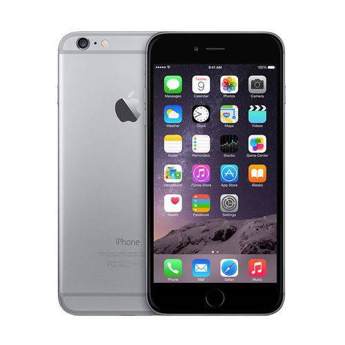 IPhone 6 32gb Cinza Espacial, Tela 4.7" IOS 10, Camera 8MP, 4G Processador A8 1.4 GHz Dual Core - Apple