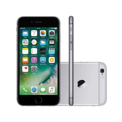 Iphone 6s 64GB Cinza Espacial Tela 4.7" Câmera 12MP, 4G Processador 1.8 GHz Dual Core - Apple