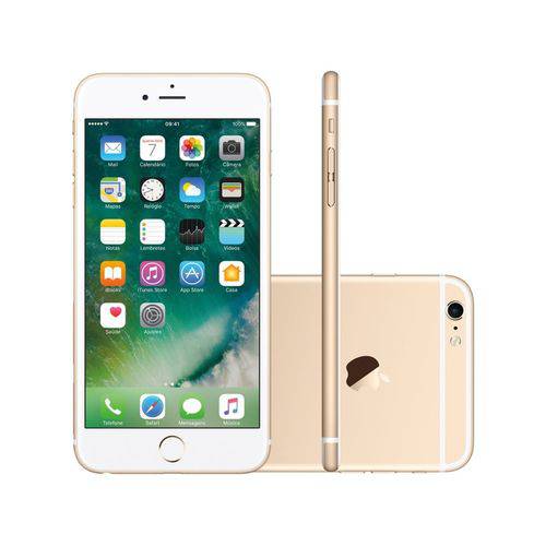 IPhone 6s Plus 64GB Dourado, Tela 5,5” com 3D Touch, Touch ID, Câmera ISight 12M - Appl