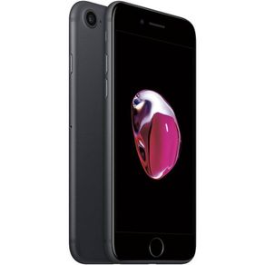 IPhone 7 Apple 128GB 4G Tela Retina 4.7" A10 IOS 10 Câmera ISight 12 MP Preto Matte MN922BR/A