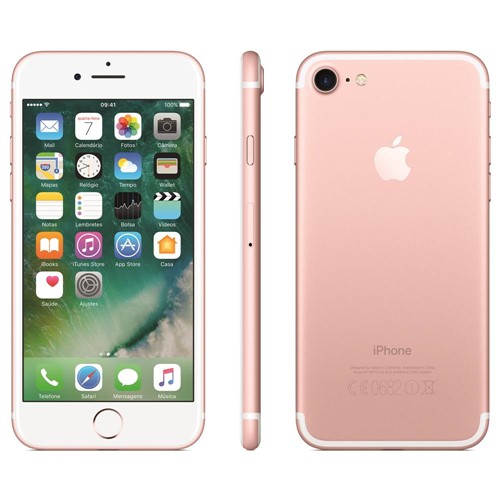 Iphone 7 Apple MN952BR Ouro Rosa 128GB