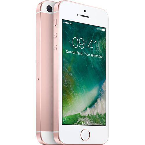 Iphone se 64GB Rosê Gold IOS 4G/Wi-Fi 12MP - Apple