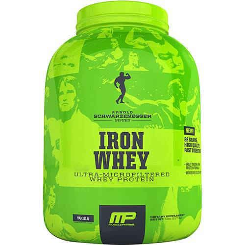 Iron Whey Vanilla MusclePharm - 2,2kg