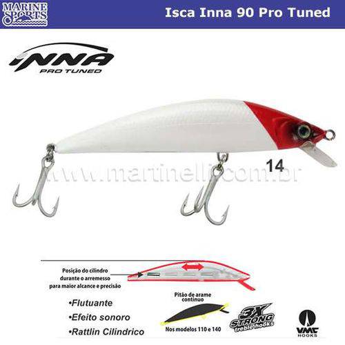 Isca Artificial Marine Sports Inna 140 Pro Tuned - Cor: 14