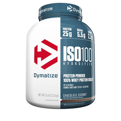 Iso 100 Hidrolized 5lb - Dymatize Nutrition Iso 100 Hidrolized 5lb Chocolate Coconut - Dymatize Nutrition