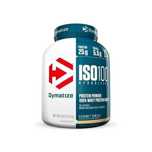 ISO 100 Hydrolyzed (5lbs/2.263g) - Dymatize Nutrition - Baunilha