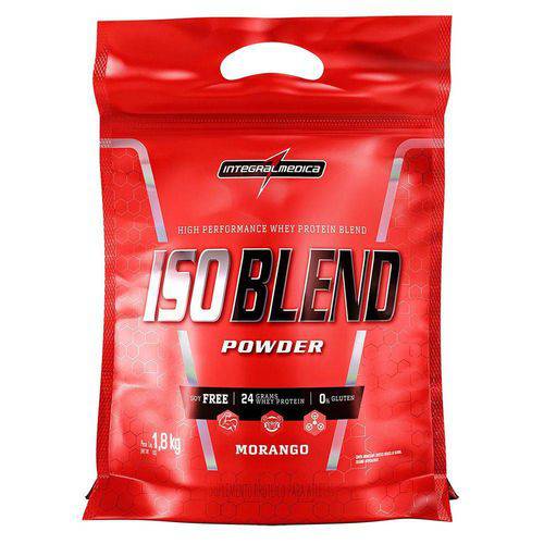 ISO Blend Powder Refil1,8kg Morango - Integralmedica