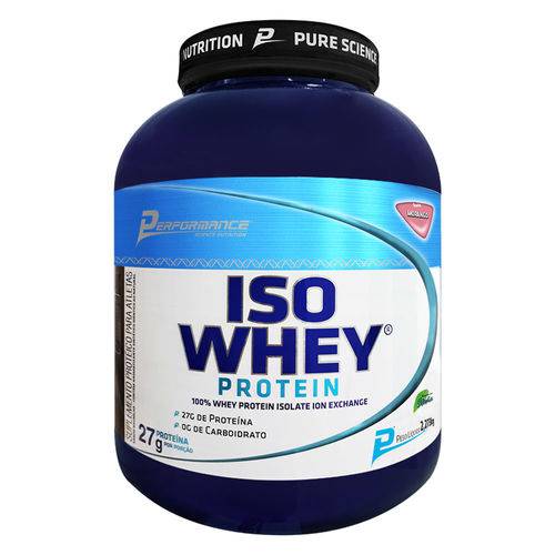 Iso Whey Protein - 2273g - Performance Nutrition - Sabor Morango