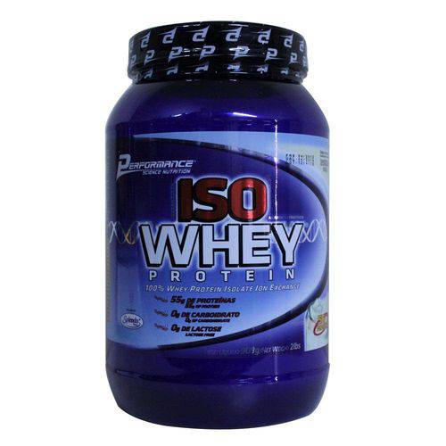 Iso Whey Protein Proteína Isolada para Ganho de Massa Cookies 909g - Performance Nutrition