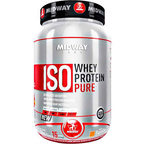 Iso Whey Protein Pure - 930G - Midwaylabs