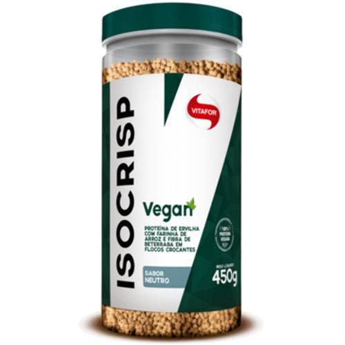 Isocrisp Vegan 450g Sabor Neutro Vitafor