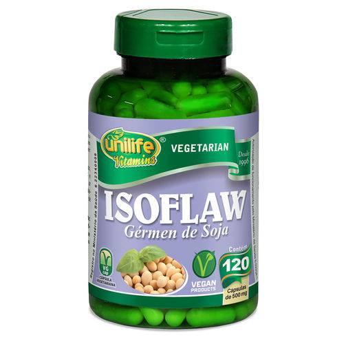 Isoflavona Isoflaw 120 Capsulas - Unilife