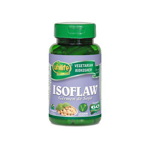 Isoflaw Gérmen de Soja 500mg - Unilife - 60 Cápsulas Vegetarianas