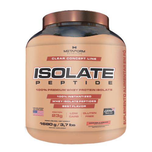Isolate Peptide - Cookies And Cream - 1680g