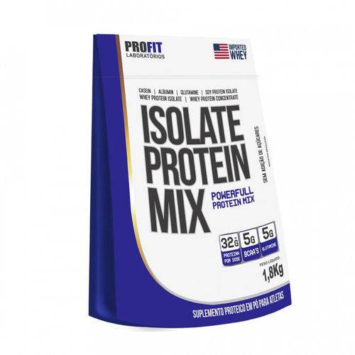 Isolate Protein Mix Refil - 1800g - Profit Laboratórios - Sabor Banana C/ Canela