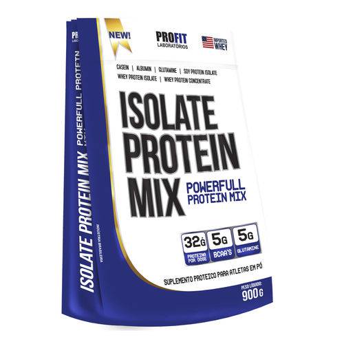 Isolate Protein Mix Refil - 900g - Profit Laboratórios - Sabor Banana com Canela