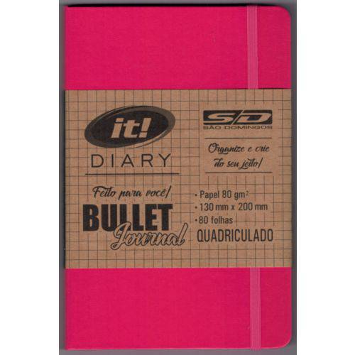 It! Diary Bullet Journal Quadriculado