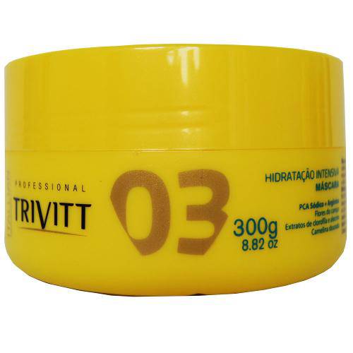 Itallian Hair Tech Trivitt 03 Mascara de Hidratação Intensiva - 300g