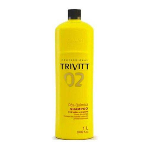 Itallian Hairtech Trivitt 02 Shampoo Pós Química 1 Litro