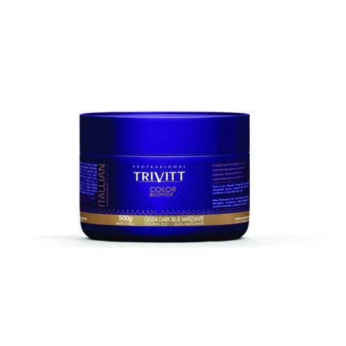 Itallian Hairtech Trivitt Geléia Dark Blue Matizante - 500g