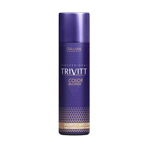 Itallian Trivitt Color Blonde Shampoo Matizador - Shampoo 1l