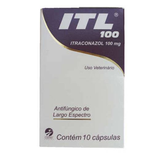 Itl 100 Itraconazol - 10 Cápsulas