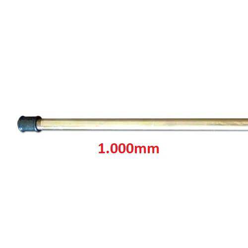 J.A.B - Cano para Pipe Clamp 1000mm com Luva 3/4" para Ampliação