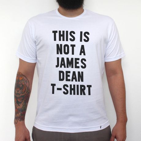 James Dean - Camiseta Clássica Masculina
